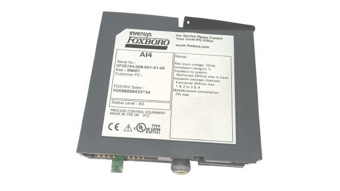 UF25744-011-001-01-06 by INVENSYS