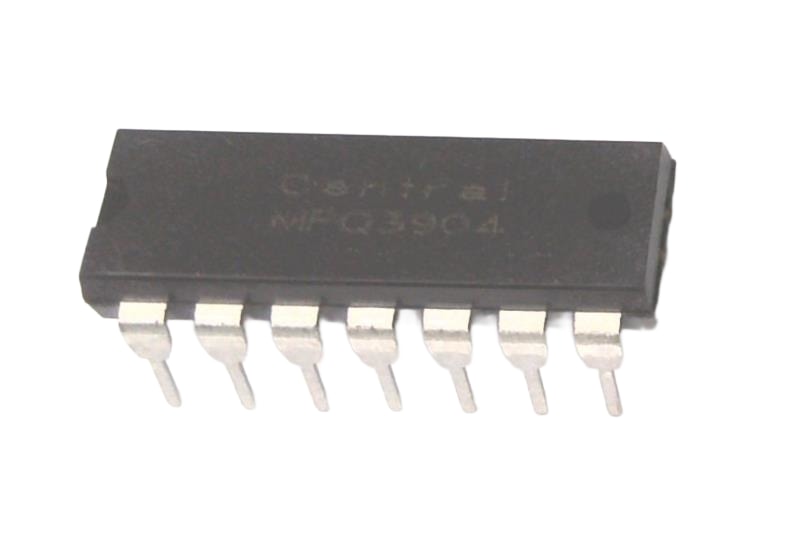 MPQ3904 PBFREE by CENTRAL SEMICONDUCTOR
