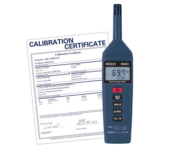 REED INSTRUMENTS R6001-NIST