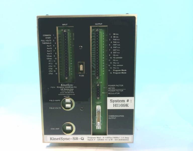KINETICS INDUSTRIES KINETSYNC-SR-Q