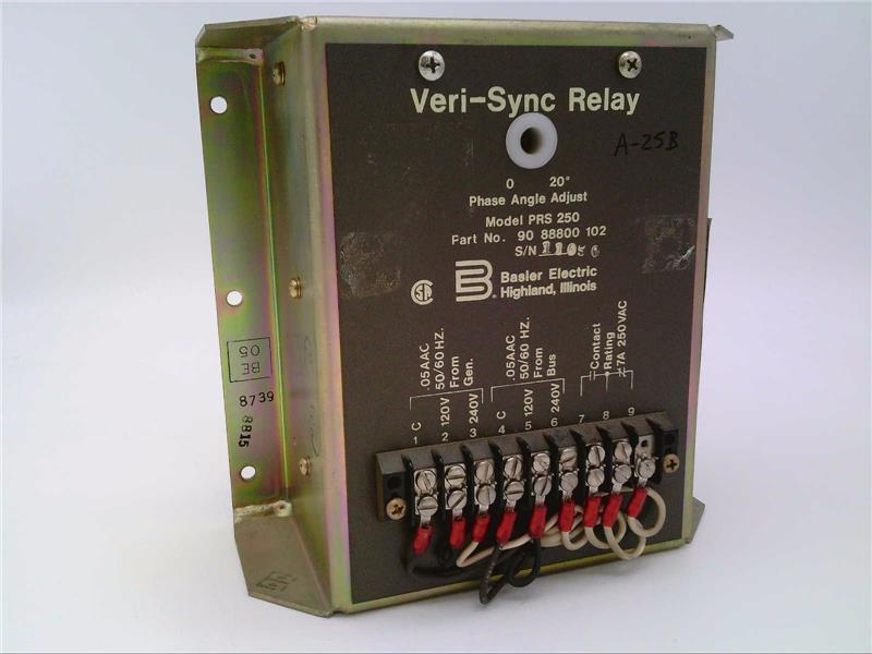 BASLER ELECTRIC PRS-250