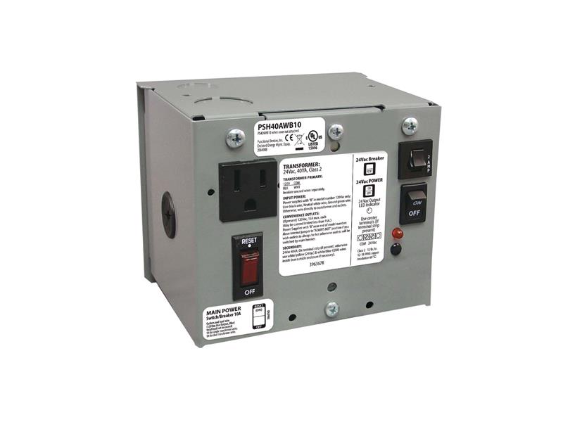 PSH40AWB10 by FUNCTIONAL DEVICES