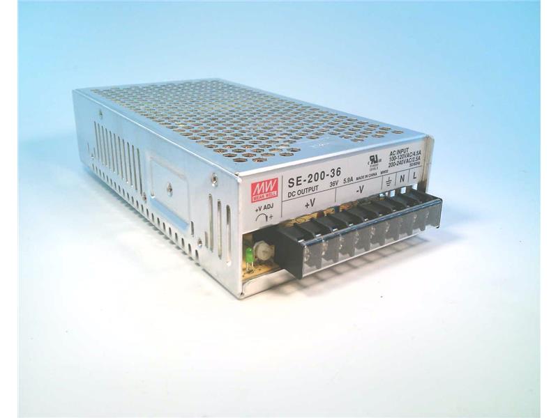 MEAN WELL SE-200-36