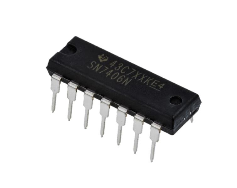 TEXAS INSTRUMENTS SEMI SN7406NE4
