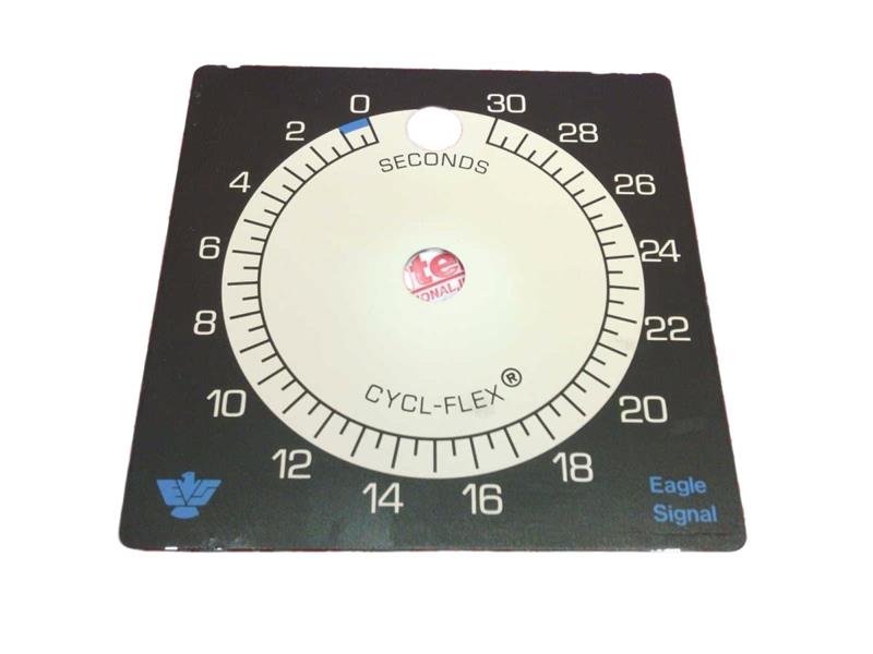 HP5-FACEPLATE-30S-BLK/BLU by DANAHER CONTROLS