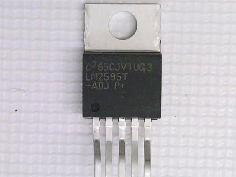 TEXAS INSTRUMENTS SEMI LM2595T-ADJ