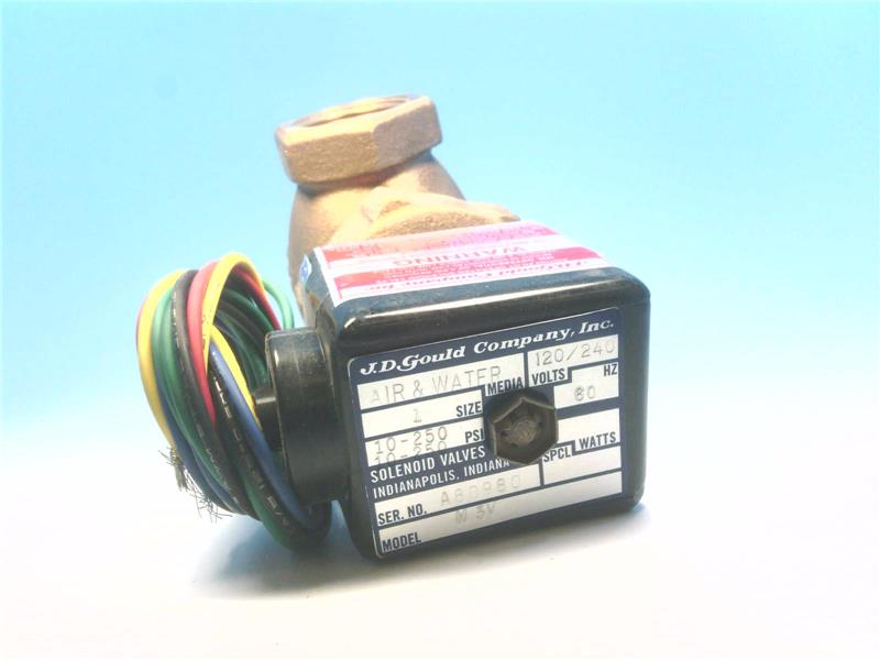 JD GOULD COMPANY M-3V-1-250PSI-120/240V