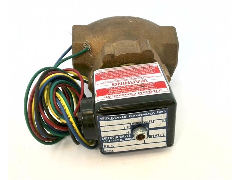 JD GOULD COMPANY M-3V-1-1/4-250PSI-120/240V