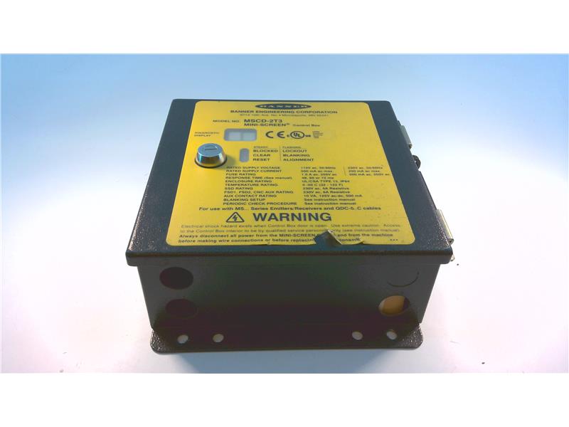 BANNER ENGINEERING MSCD-2T3