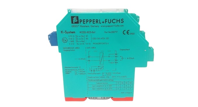 PEPPERL & FUCHS KCD2-SCD-EX1