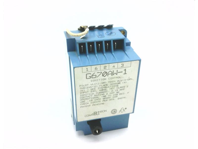 JOHNSON CONTROLS G670AW-1C