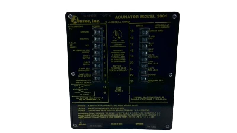 ACUTEC INC 3001