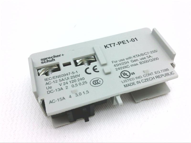 SPRECHER & SCHUH KT7-PE1-01