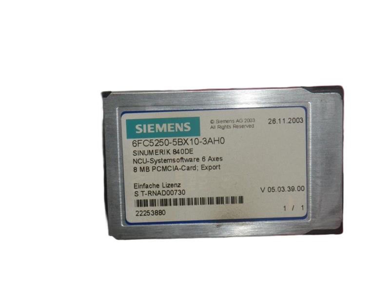SIEMENS 6FC5250-5BX10-SAH0