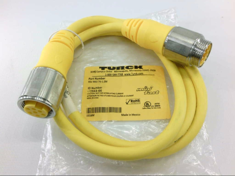 TURCK RSV RKV 76-1.5M