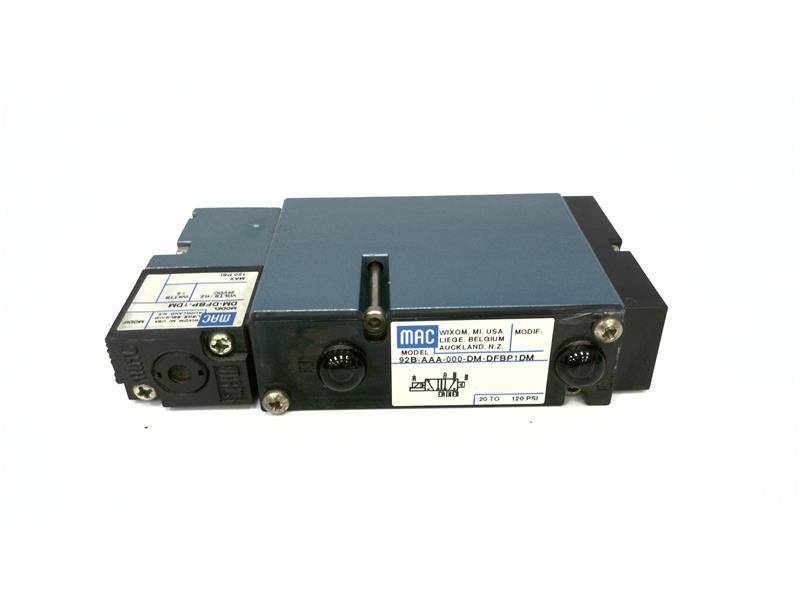 MAC VALVES INC 92B-AAA-000-DM-DFBP-1DM