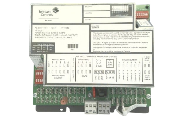 AS-UNT-111-1 by JOHNSON CONTROLS