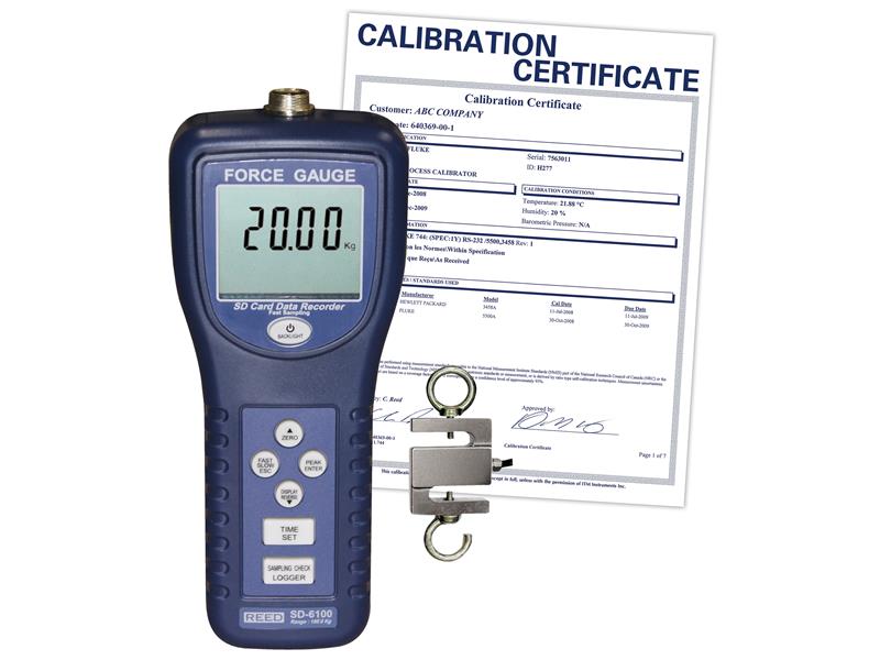 REED INSTRUMENTS SD-6100-NIST