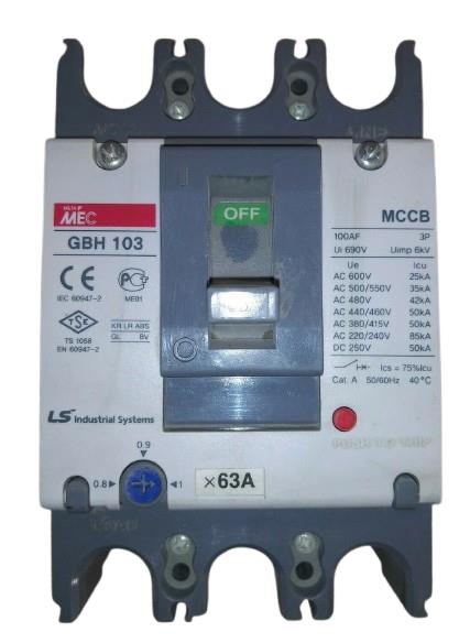 MEC GBH103 3P 63A
