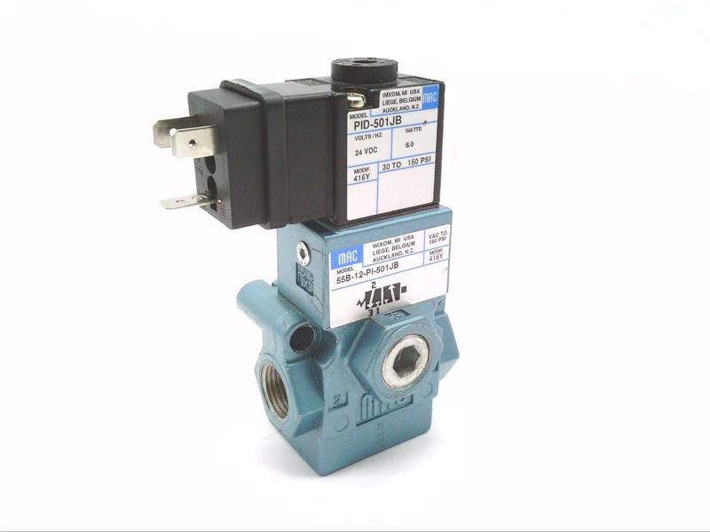 MAC VALVES INC 55B-12-PI-501-JB