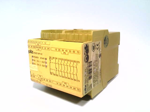 PILZ PNOZ X9P 24VDC 100-240VACDC 7NO 2NC 2SO