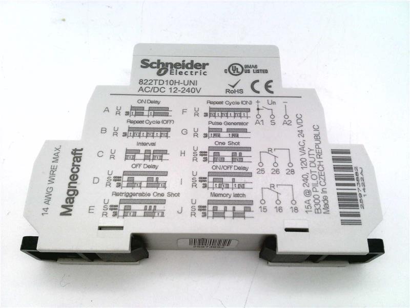 SCHNEIDER ELECTRIC 822TD-10H-UNI