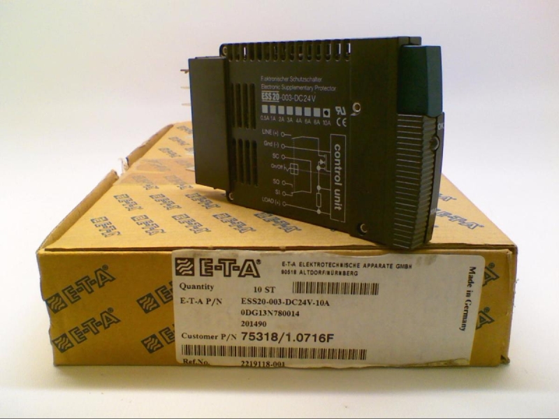 ETA ENGINEERING TECHNOLOGY ESS20-003-DC24V-10A
