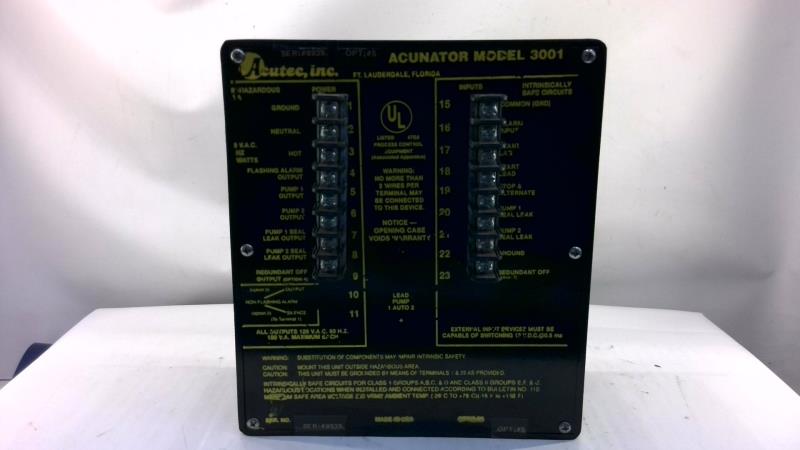 ACUTEC INC 3001