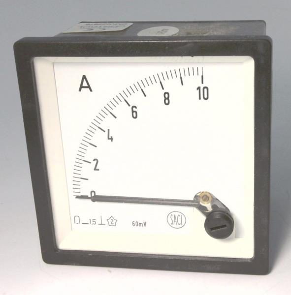 SACI CC4V 72X72 X/60 MV 0 - 10 A