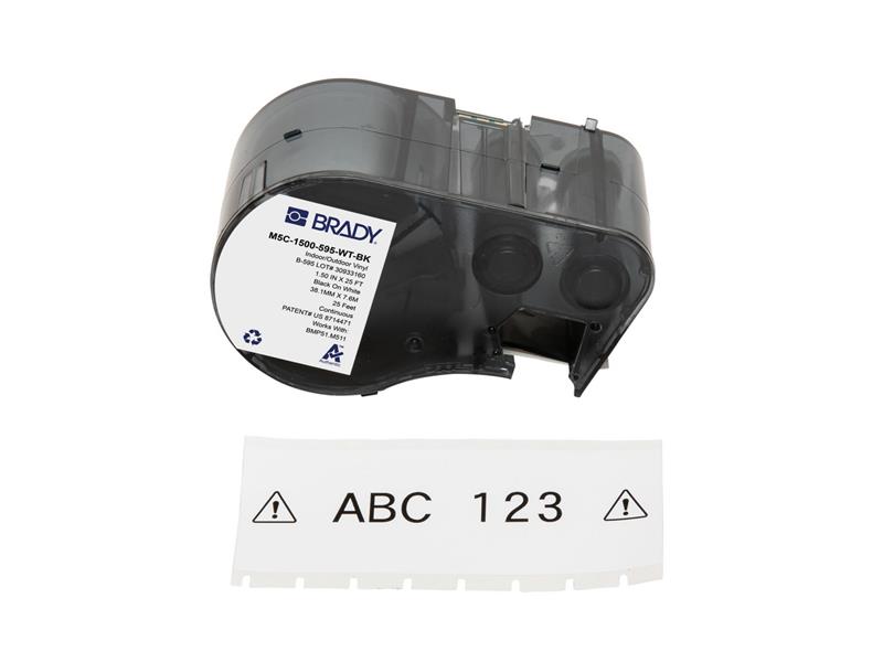 M5C-1500-595-WT-BK by BRADY