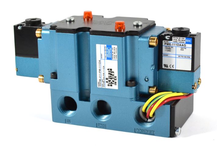 MAC VALVES INC 6512B-000-PM-611JJAL01