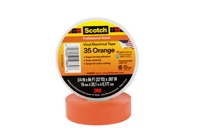 35 ORANGE (3/4X66FT) by 3M