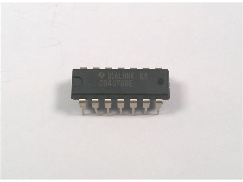 TEXAS INSTRUMENTS SEMI CD4070BEE4