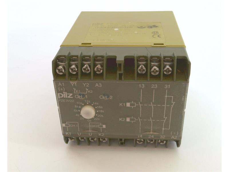 PILZ PZE 3V 22SEC 24 VDC 2S/1O