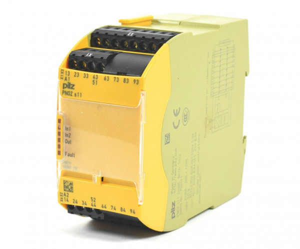PILZ PNOZ S11 24VDC 8 N/O 1 N/C