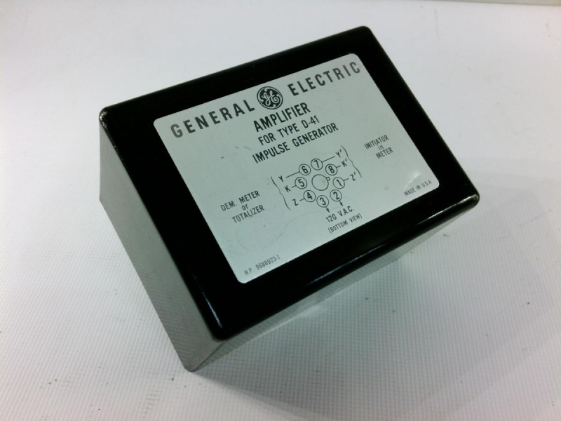 GENERAL ELECTRIC D-41-AMPLIFIER