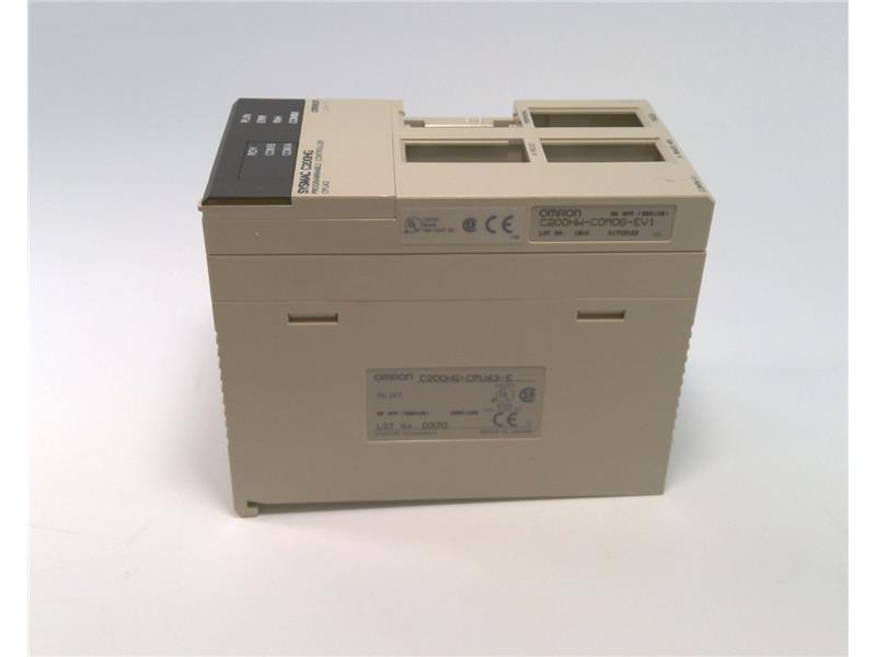 OMRON C200HG-CPU43-E+C200HW-COM06-EV1