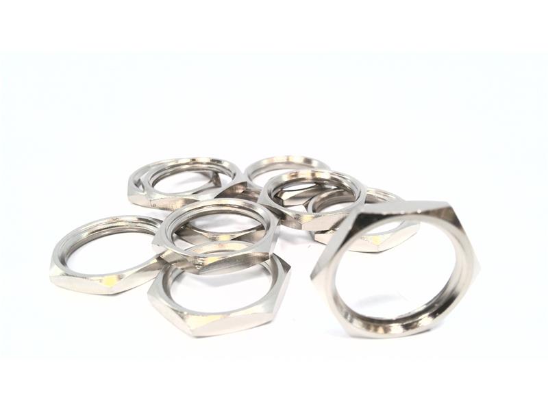 TURCK LOCKNUT 1/2-14 HEX (10/BAG)