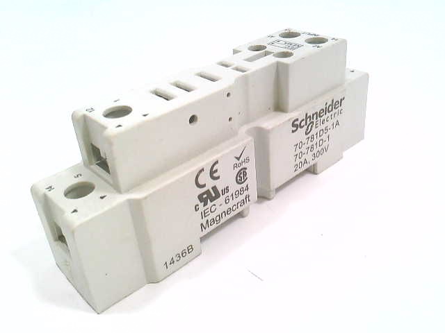 SCHNEIDER ELECTRIC 70-781D5-1A