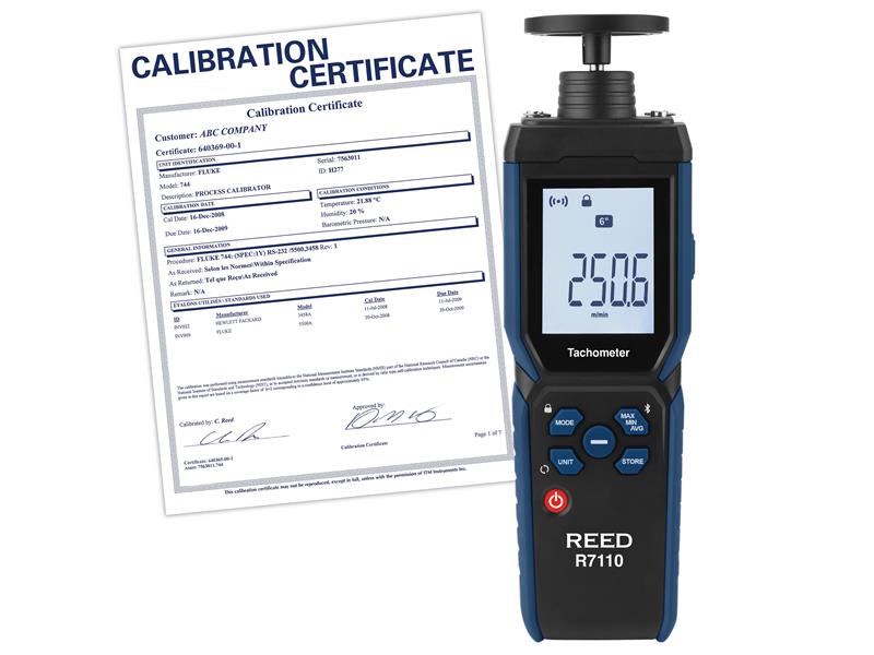 REED INSTRUMENTS R7110-NIST