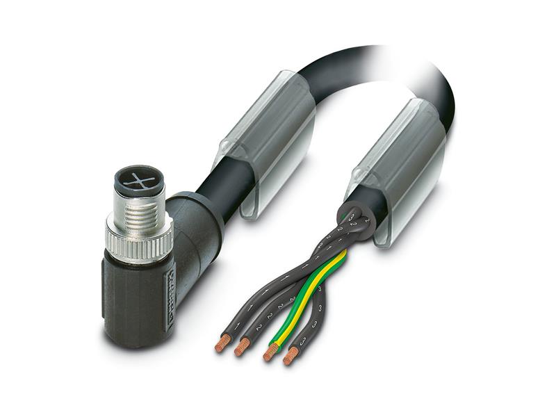 PHOENIX CONTACT SAC-4P-M12MRS/ 5,0-PUR PE