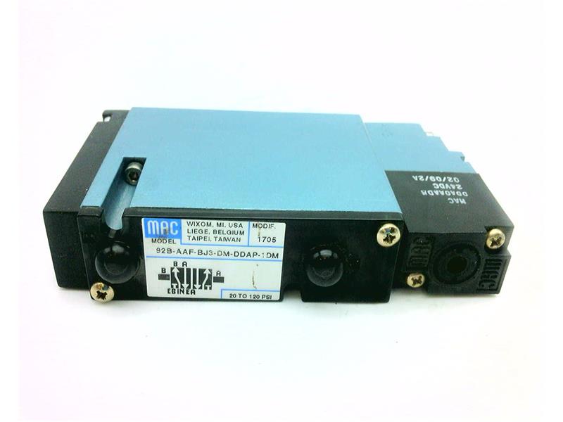 MAC VALVES INC 92B-AAF-BJ3-DM-DDAP-1DM