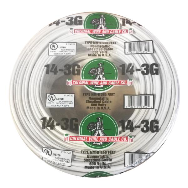 UNITED COPPER INDUSTRIES 14-3G-NM-B-250