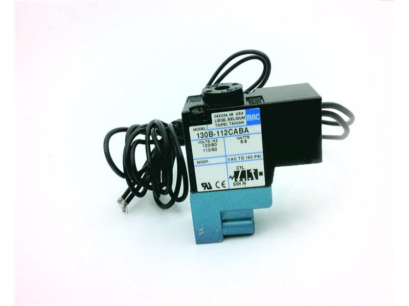 MAC VALVES INC 130B-112CABA