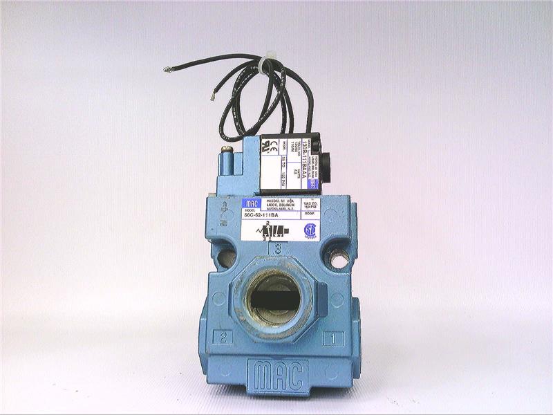 MAC VALVES INC 56C-62-111BA