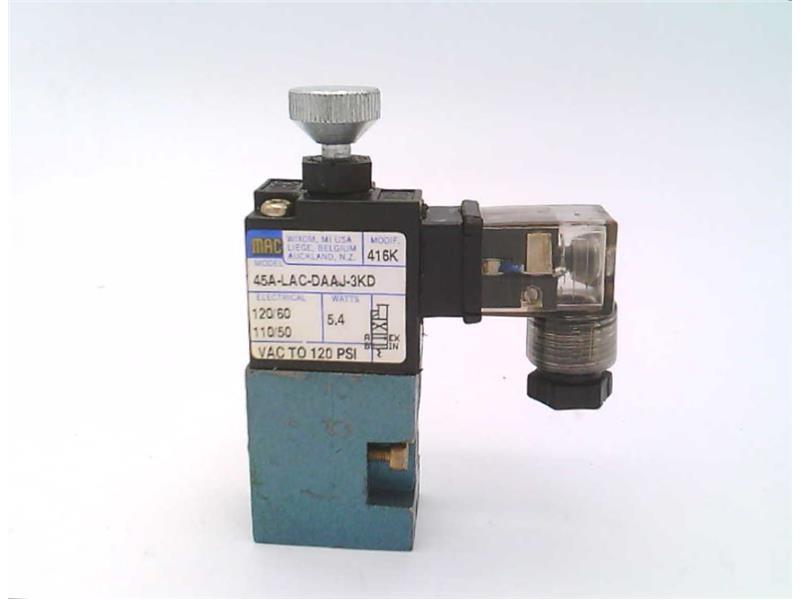 MAC VALVES INC 45A-LAC-DAAJ-3KD