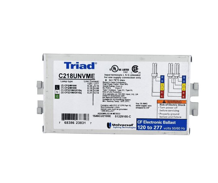 UNIVERSAL LIGHTING TECHNOLOGY C218UNVME000K