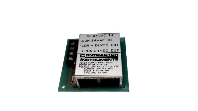 CONTRACTOR INSTRUMENTATION PS-10