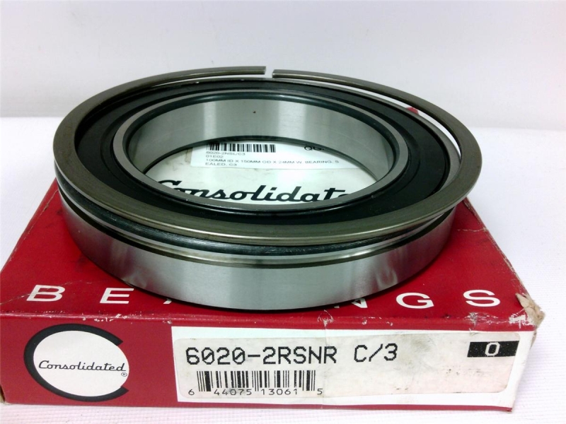 CONSOLIDATED BEARING 6020-2RSNR-C/3