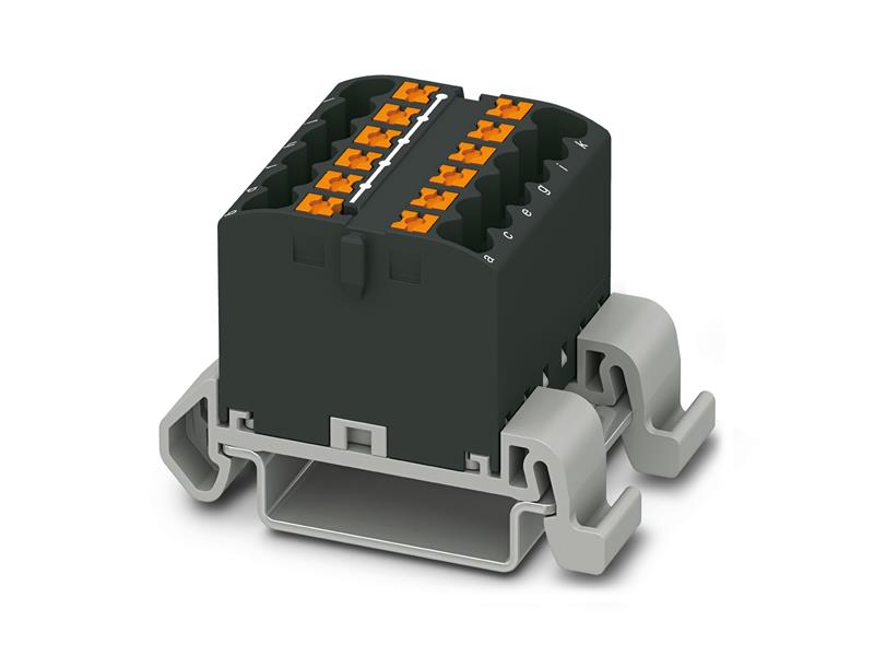 PHOENIX CONTACT PTFIX 12X2,5-NS35A BK